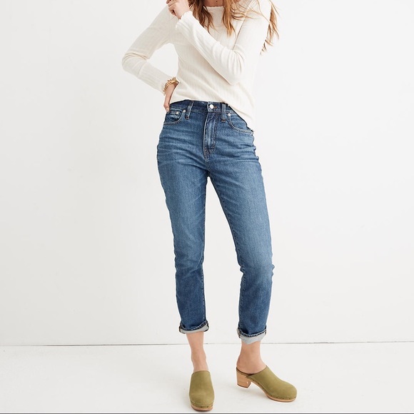 Madewell Denim - Madewell High-Rise Slim Boy Jean